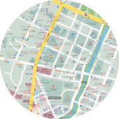 【ダウンロード】とっても便利！スケッチ街歩きマップ