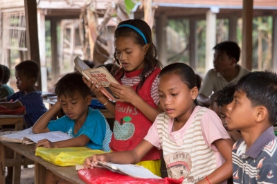 <日本語ボランティア>こーさんの村の寺子屋でカンボジアの子供たちと交流しよう