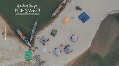 クラチェ　コ・サムセップ1泊2日キャンプツアー